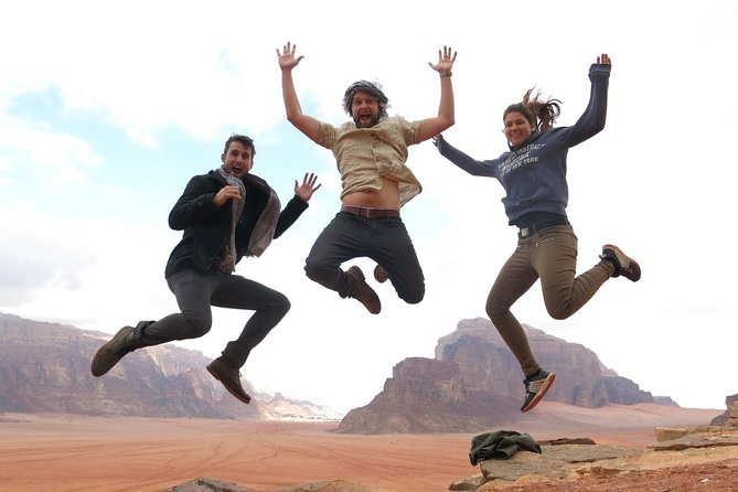 1 Day & 1 Night | Stay & Jeep + Camel Tour in Wadi Rum | Magic Bedouin Star - Lawrence’s House and Mushroom Rock
