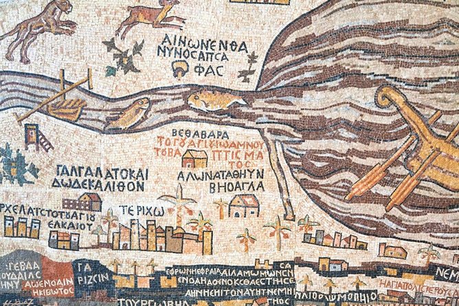 1Day Private spiritual Tour to Amman Madaba Baptism site Dead Sea - Key points at a glance