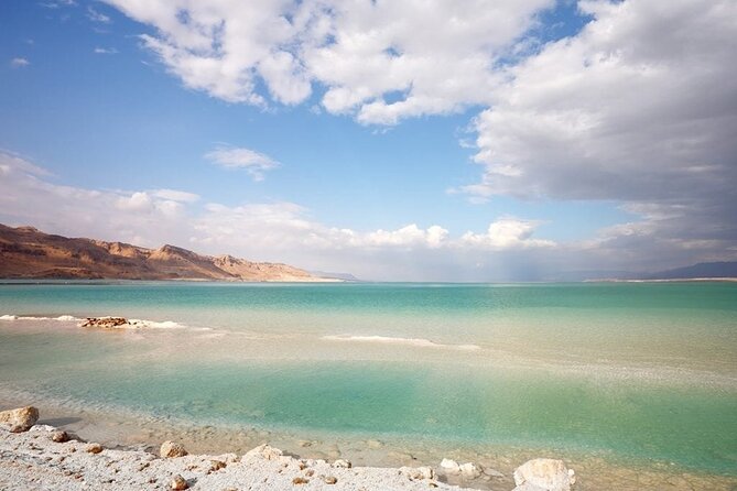 2 Day Tour to Petra, Wadi Rum, and Dead Sea from Amman - Floating at the Dead Sea
