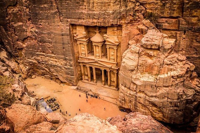 3-Day Private Tour, Explore Amman and Petra - Street of Facades, Royal Tombs, and Pharaoh’s Castle