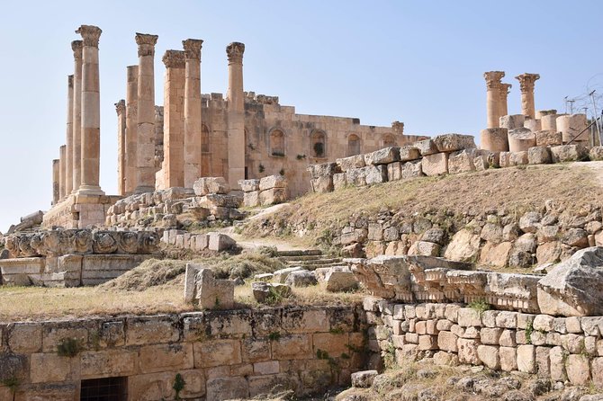 4-Day Private Tour of Jerash, Petra, Wadi Rum, and Dead Sea from Amman - Day two: Amman’s hilltop ruins and the Roman streets of Jerash