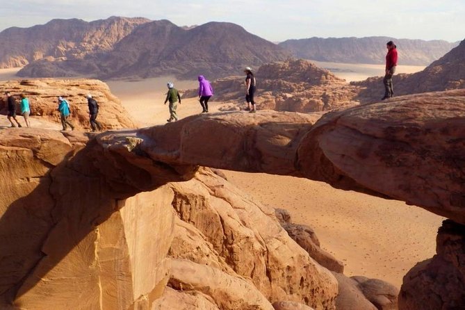 4 days Petra & Wadi Rum Tour from Aqaba Airport - The road to Petra and the first look at the Siq