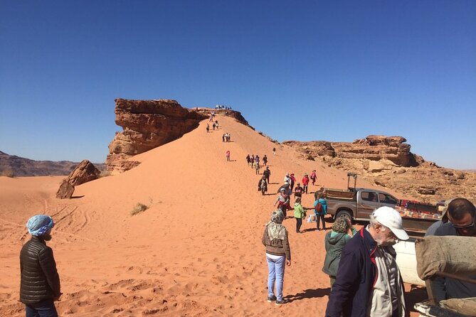 4 Hour Jeep Tour Wadi Rum Desert Highlights (morning or sunset) - Two different endings at Abu Khashaba