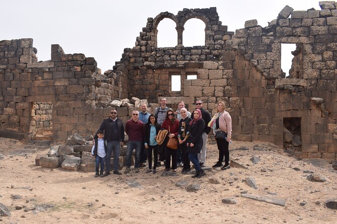 5-Desert Castles of Jordan Full-Day Private Tour from Amman - Umm al Jimal: black-stone ruins on a larger scale