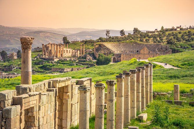 5-Night Private Magic Jordan Tour: Dead Sea, Mount Nebo, Amman, and Jerash - Day 2: Roman Jerash, Amman sights, and Ajloun Castle