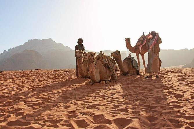 8 Days Jordan Tour: Petra, Wadi Rum, Aqaba - A ridge walk in the Red Desert