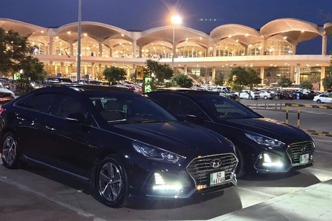 Amman Airport Private Departure Transfer - Inside the private vehicle