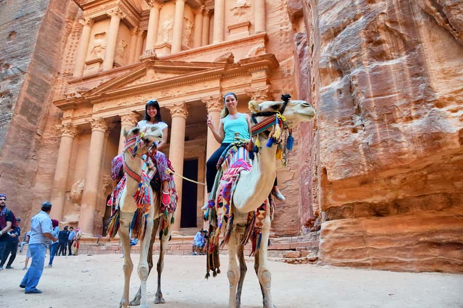 Amman: Petra, Wadi Rum, and Dead Sea 2-Day Tour - Wadi Rum after Petra, from red sand to a Bedouin camp