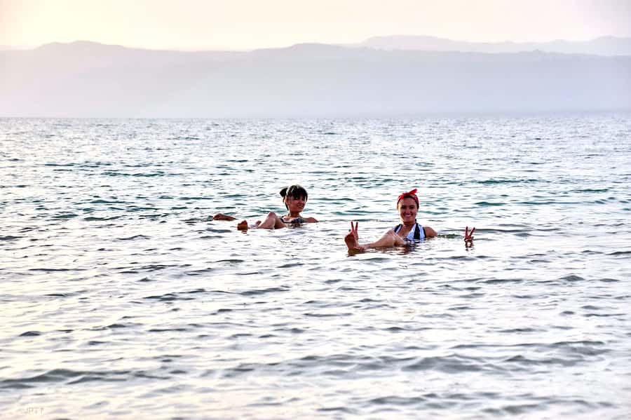 Amman: Petra, Wadi Rum, and Dead Sea 2-Day Tour - Floating at the Dead Sea