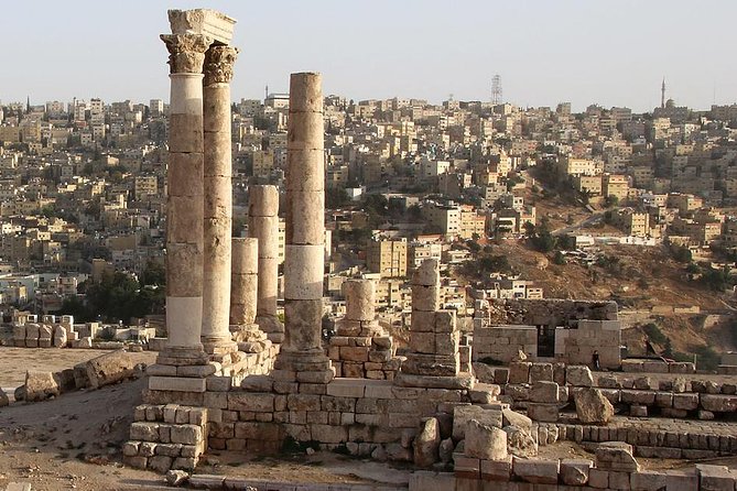 Amman Private City Tour & more. - The Amman Citadel and its wide city view