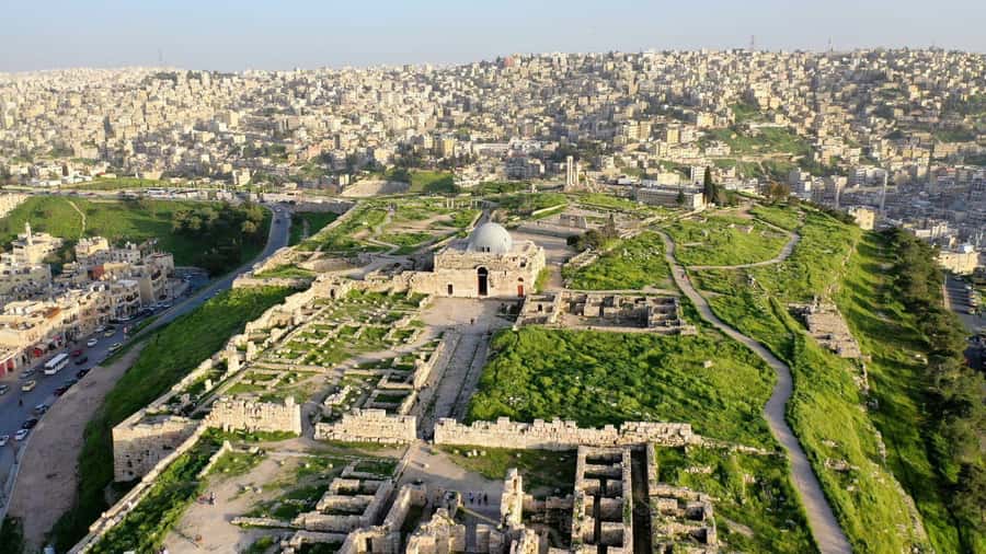 Amman Tour : Historical places, Food, markets ,Hidden Gems - King Abdullah Mosque and optional additions
