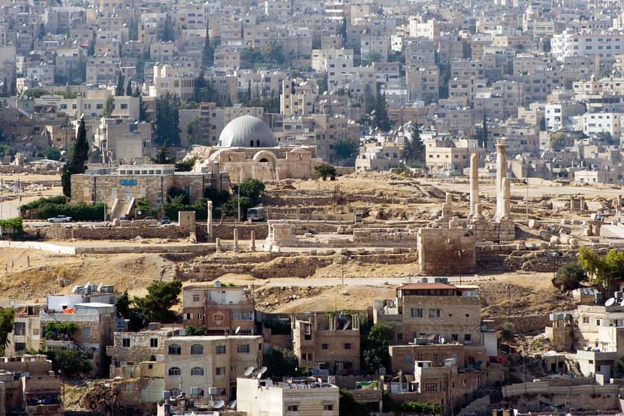 Amman Tour : Historical places, Food, markets ,Hidden Gems - Reaching the Citadel above downtown