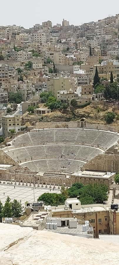 Amman Tour - The Amman Citadel, your first view over the city