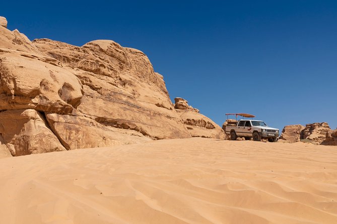 Best of Wadi Rum | Full day jeep tour + overnight in bedouin camp | Pack all-in - What the $133.65 price includes