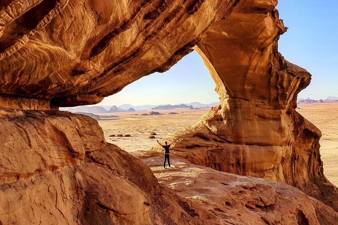 Best of Wadi Rum | Full day jeep tour + overnight in bedouin camp | Pack all-in - Lawrence of Arabia sites and Nabatean carvings