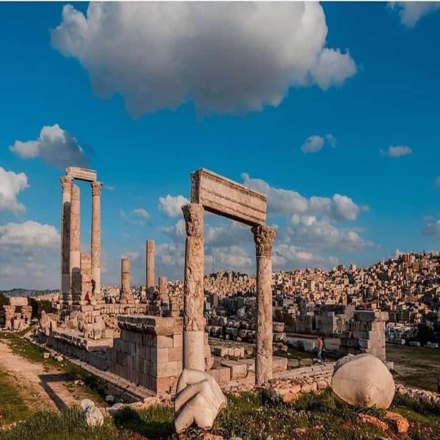 Day Tour Jerash and Amman City Tour From Amman - The Amman Citadel, history with a city view