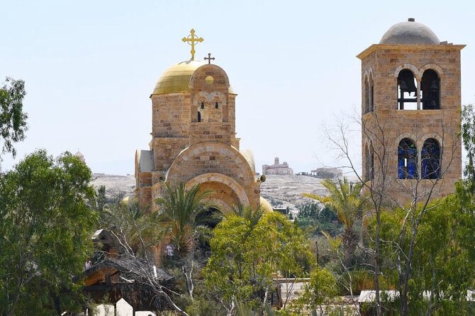 Day Tour Madaba , Mount Nebo and Baptism site From Amman - St. John the Baptist Church and Madaba from above