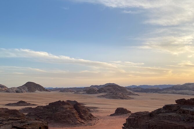 Explore Wadi Rum: Jeep Tour, Bed and Breakfast, and Dinner - Um Frouth Rock Arch and the climbing warning