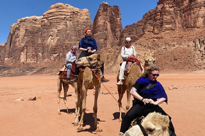 Explore Wadi Rum: Jeep Tour, Bed and Breakfast, and Dinner - Red dunes near Wadi Rum Village