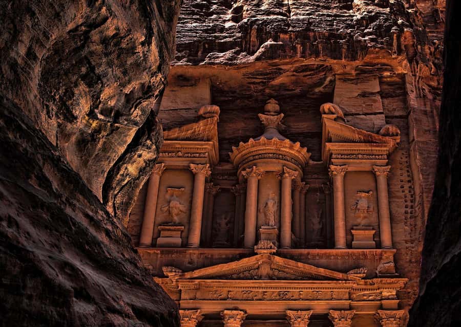 From Amman: 2-Day Petra, Wadi Rum, and Dead Sea Tour - From carved stone to Wadi Rum red sand