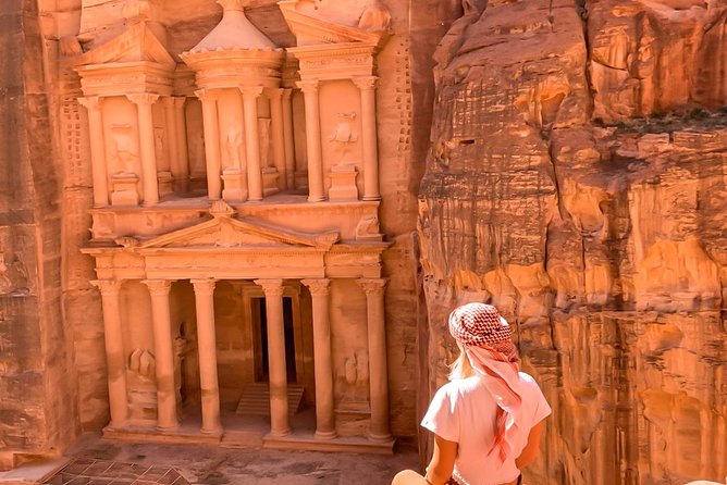 From Amman | Dead sea and Petra in one day | Admission Fees Included - Arriving in Wadi Musa and meeting your Petra guide