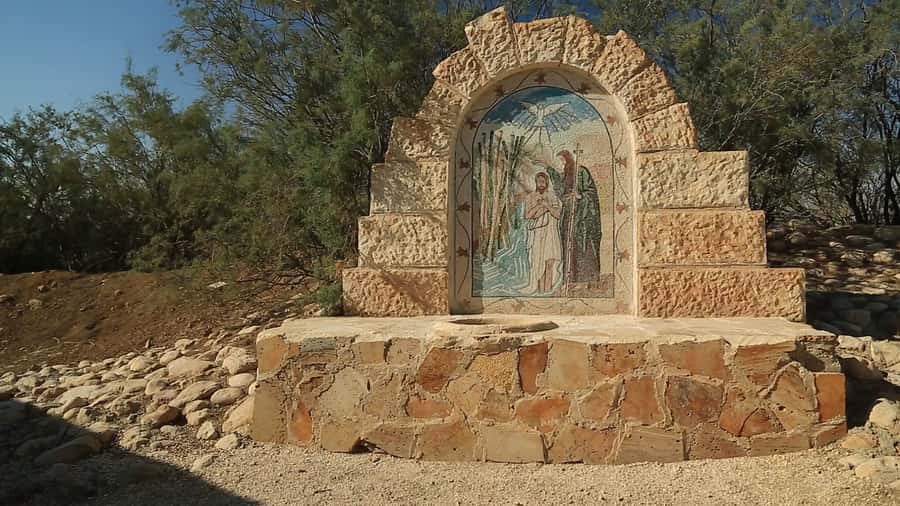 From Amman:Full day Madaba, Mount Nebo and Baptism Site Tour - Mount Nebo and the view toward the Holy Land