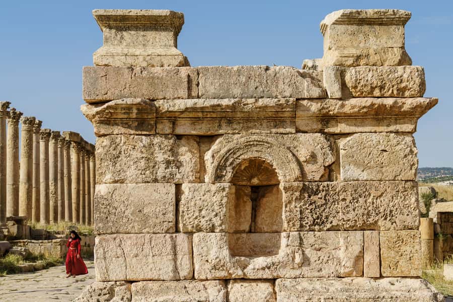 From Amman : Full day tour - Jerash and the Dead sea. - The value of $89 per person