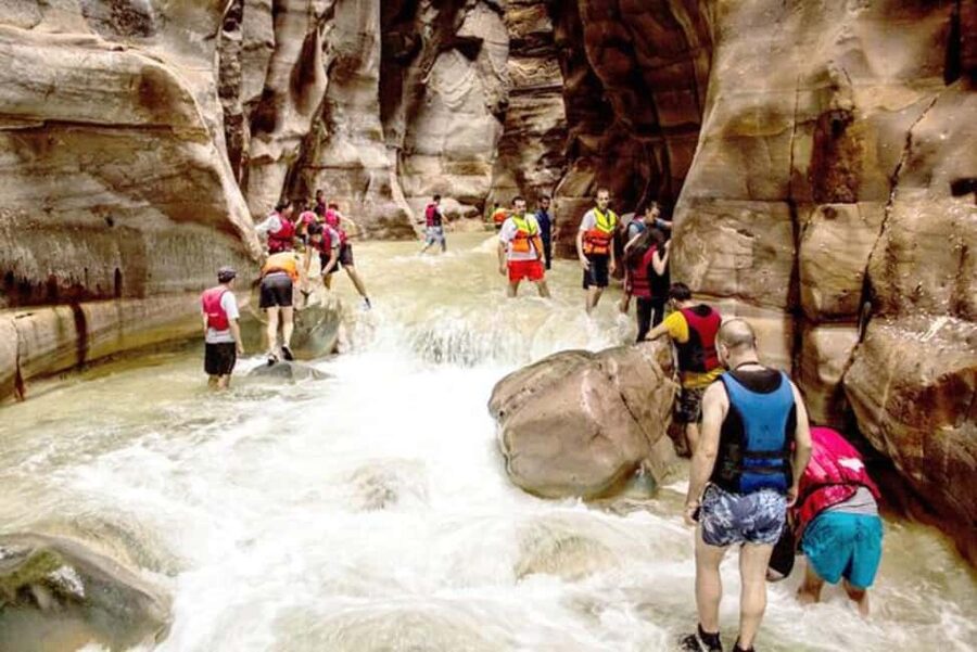 From Amman or Madaba: Wadi Mujib Hiking Tour - Key points at a glance