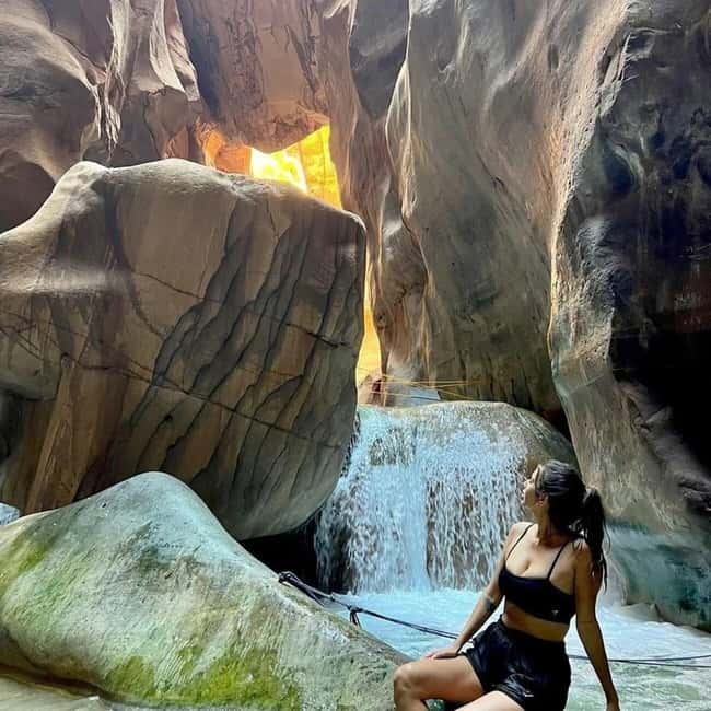 From Amman or Madaba: Wadi Mujib Hiking Tour - From Amman or Madaba to the canyon