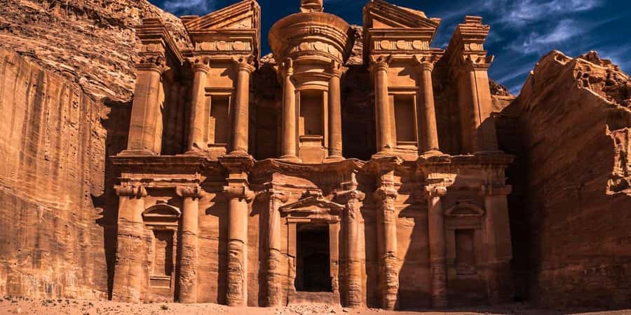From Amman: Petra and Dead Sea Day Trip - Morning pickup from Amman or the airport