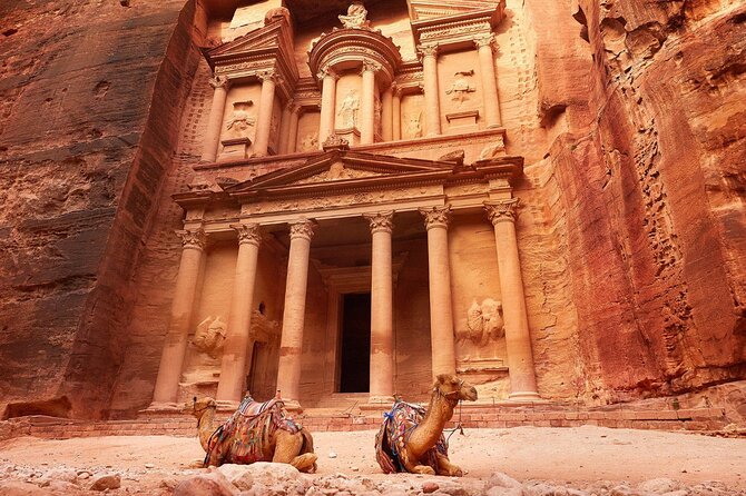 From Amman: Petra and Wadi rum Full day Tour - Two hours in Wadi Rum by pickup truck