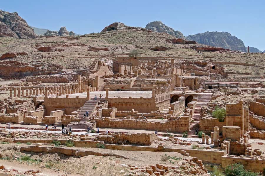 From Amman: Petra Private Tour - The Theatre and the City Beyond the Treasury