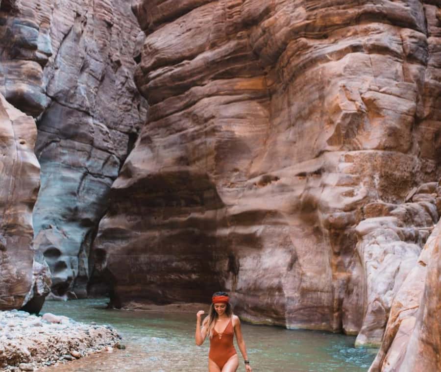 From Amman:To Al-Mujib Canyon & Dead Sea Salt Beach Day Trip - The Dead Sea changes the mood completely