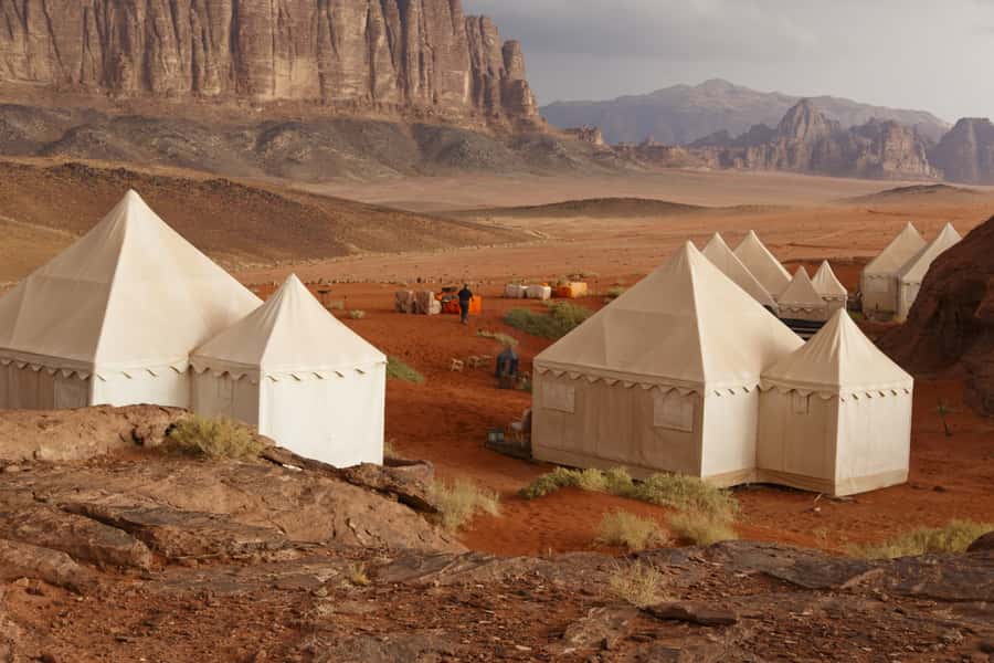 From Eilat: 2-Day Petra & Wadi Rum Tour with Camp Stay - Lunch after the stone city