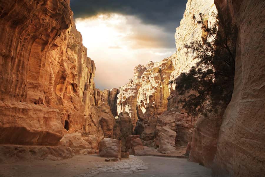 From Eilat: Petra Day Private Tour - Walking through the Siq to Al-Khazneh