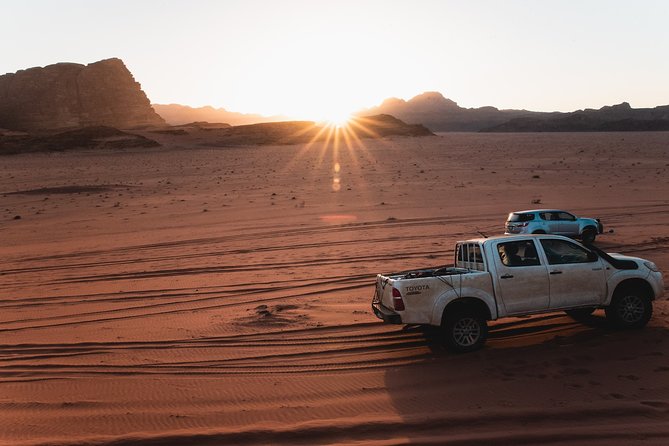 FROM PETRA | Full Day In Wadi Rum | Lunch Box & Admission fees included - The Red Sand Dune and the pleasure of getting out