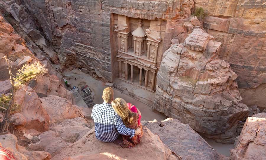 From Sharm El Sheikh: Day Tour to Petra by Ferry - Crossing the border at Taba