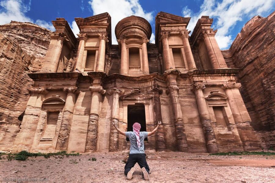 From Sharm ElSheikh: The Lost City (Petra) Day Tour by Ferry - From Sharm El Sheikh to Taba by air-conditioned transport