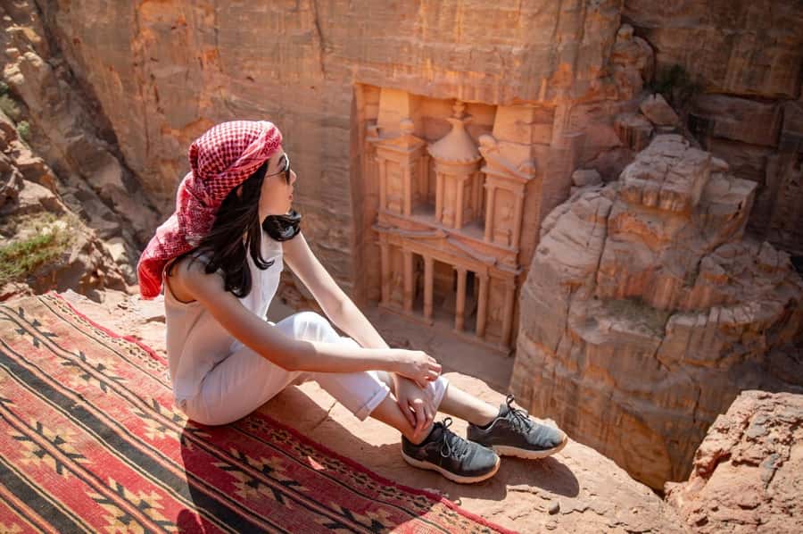 From Tel Aviv: Full-Day Trip to Petra with Roundtrip Flights - From Ben Gurion to Ramon Airport