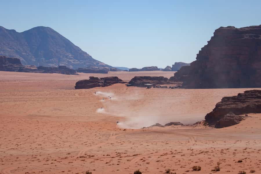 From Wadi Rum: 2-Hour Jeep Tour with Meals & Overnight Stay - Al Ramal Red Sand Dune