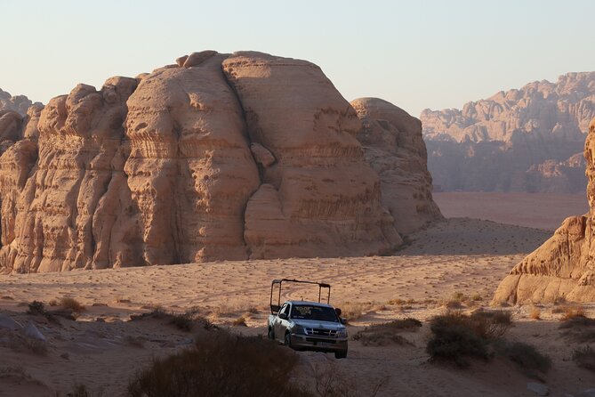 Full Day 4x4 Classic Desert Tour with overnight in private tent - Why a 4x4 is the practical way to see Wadi Rum
