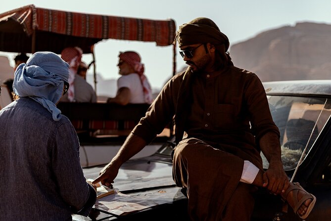 Full-Day 4x4 Wild Desert Expedition with night in private tent - Al Kashkasheh and the first taste of remote Wadi Rum