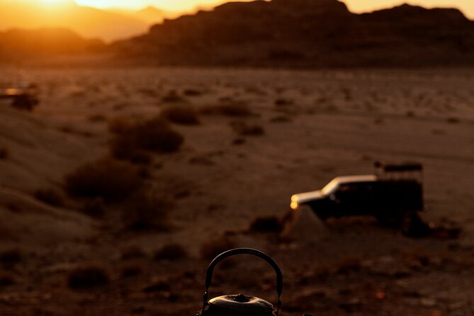 Full-Day 4x4 Wild Desert Expedition with night in private tent - Sunset, dinner, and a private tent in the desert