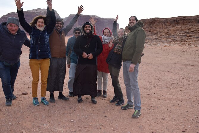 Full-Day 4x4 Wild Desert Expedition with night in private tent - Starting at Wadi Rum Village at 9 a.m.