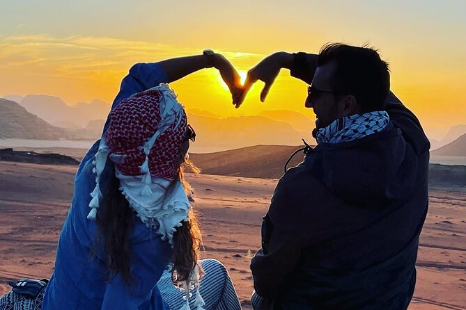Full Day Jeep and Camel Tour - The first sweep through Wadi Rum’s sandstone country