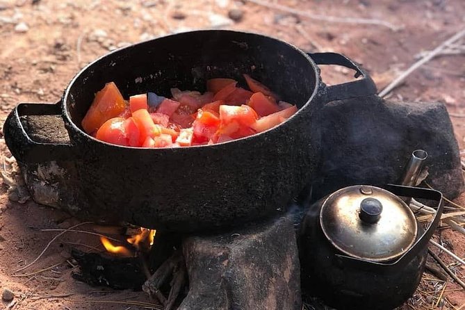 Full-Day Jeep Safari "Wadi Rum Highlights!" w/ Bedouin Lunch - Adding a Camel Ride for 10 or 15 JOD