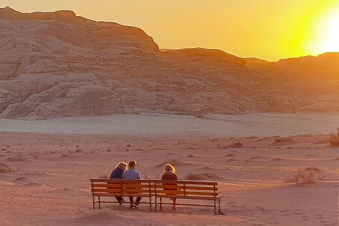 Full Day Jeep Tour and Overnight in Wadi Rum - Red Sand Dunes and a 360-degree view