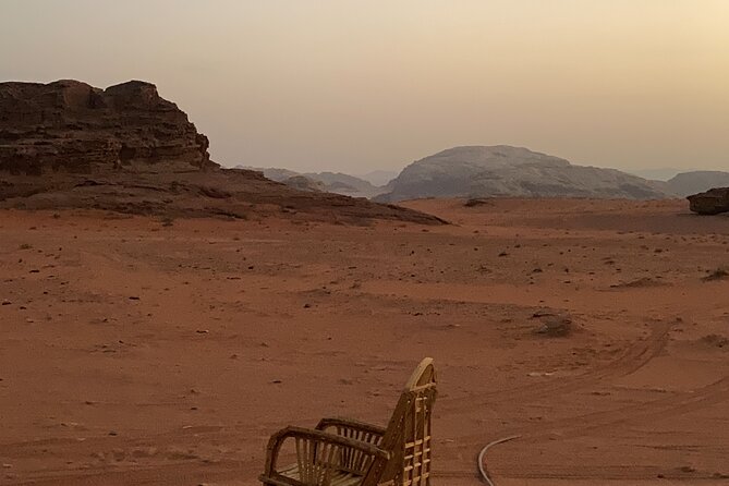 Full day Jeep Tour in Wadi Rum desert - Mushroom Rock and Burdah Mountain