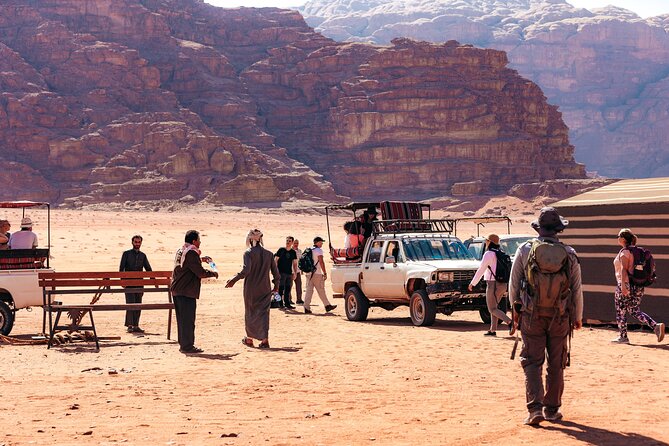 Full Day Jeep Tour in Wadi Rum Desert | Magic Bedouin Star - Little Bridge and Lawrence’s House