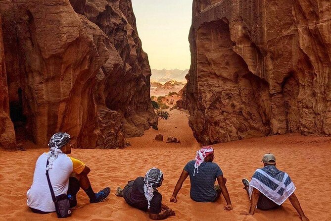 Full Day Jeep Tour in Wadi Rum Desert | Magic Bedouin Star - Mushroom Rock and Bedouin tea